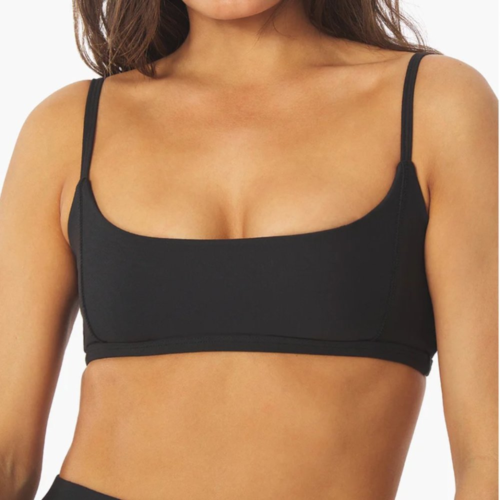 WeWoreWhat CAMI BRA TOP BRUSHED POLY